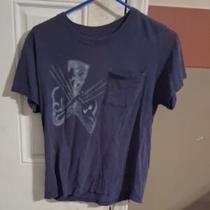 Kids Short Sleeve Graphic Tee - Navy